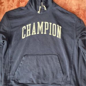 Champion Athletic Hoodie Blue